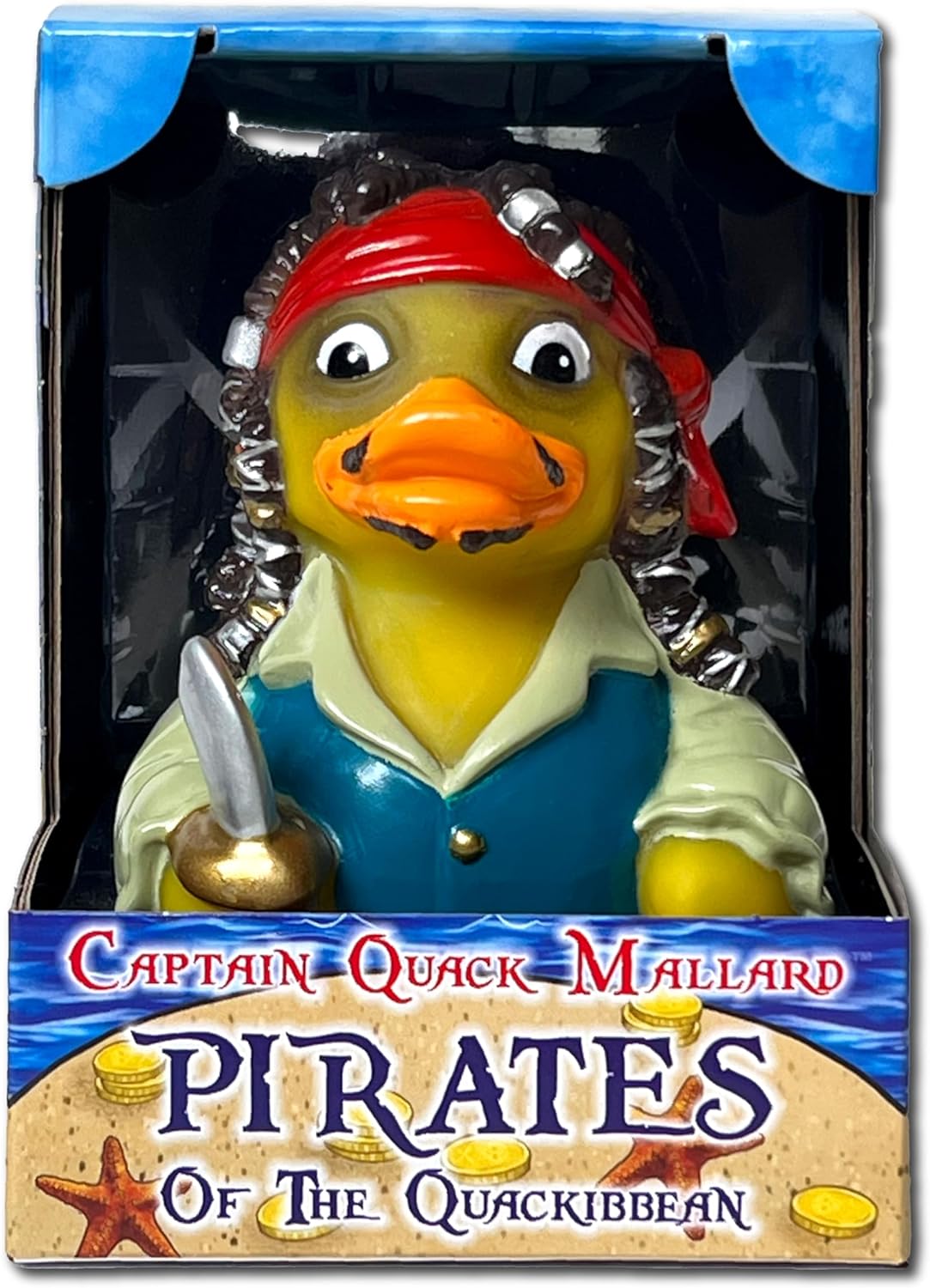 Captain Quack Mallard - Pirates of the Quackibbean Collectible Figurine