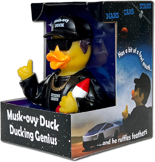 Musk‑ovy Duck – Ducking Genius Collector Duck