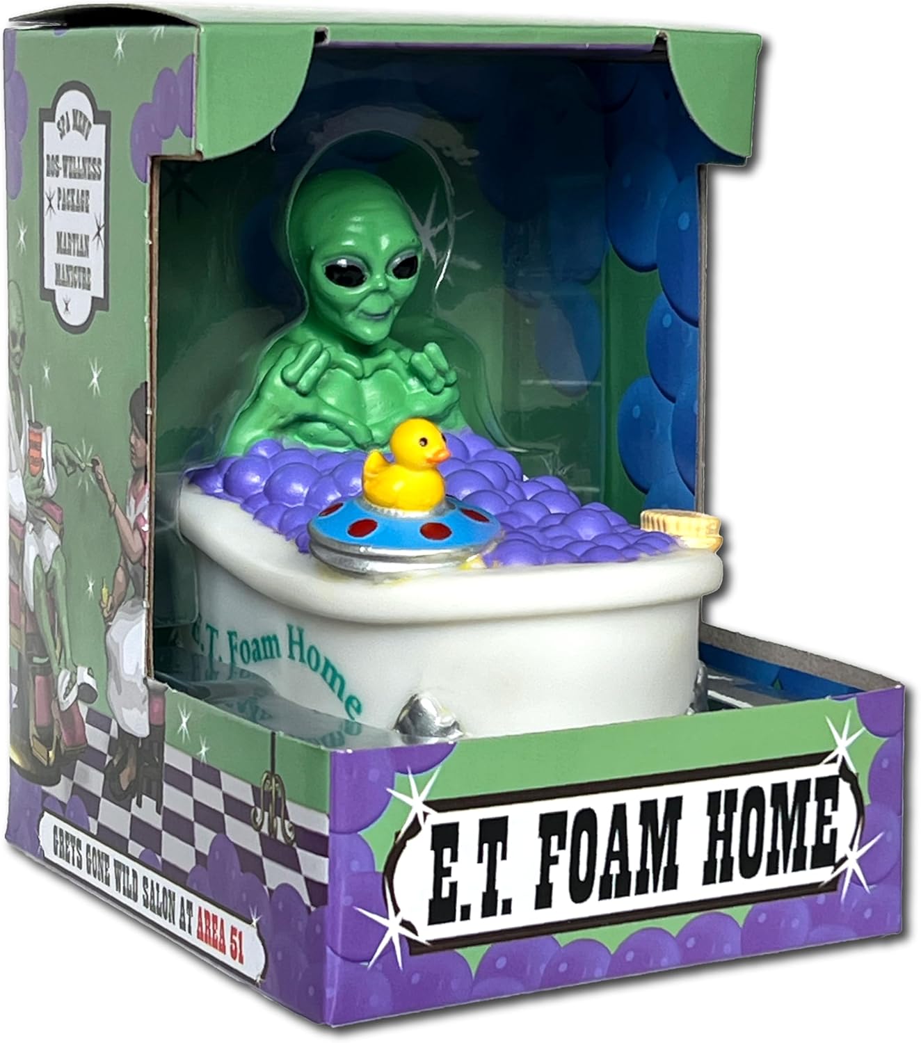 E.T. Foam Home Bath Toy - Perfect for Jeep Ducking!