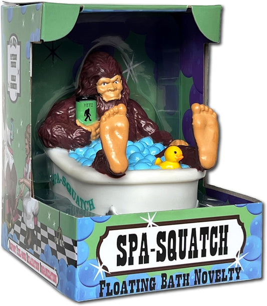 🛁 Spa-Squatch Rubber Duck – Relaxing Bigfoot Jeep Ducking Fun! 🦆🚙
