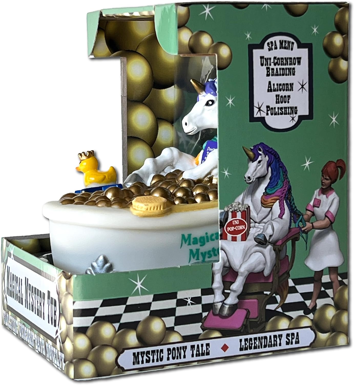 Magical Mystery Tub Floating Unicorn Bath Novelty - Perfect for Jeep Ducking Fun!