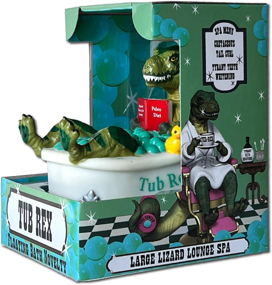 Tub Rex – A Prehistoric Soak with Modern Spa Vibes