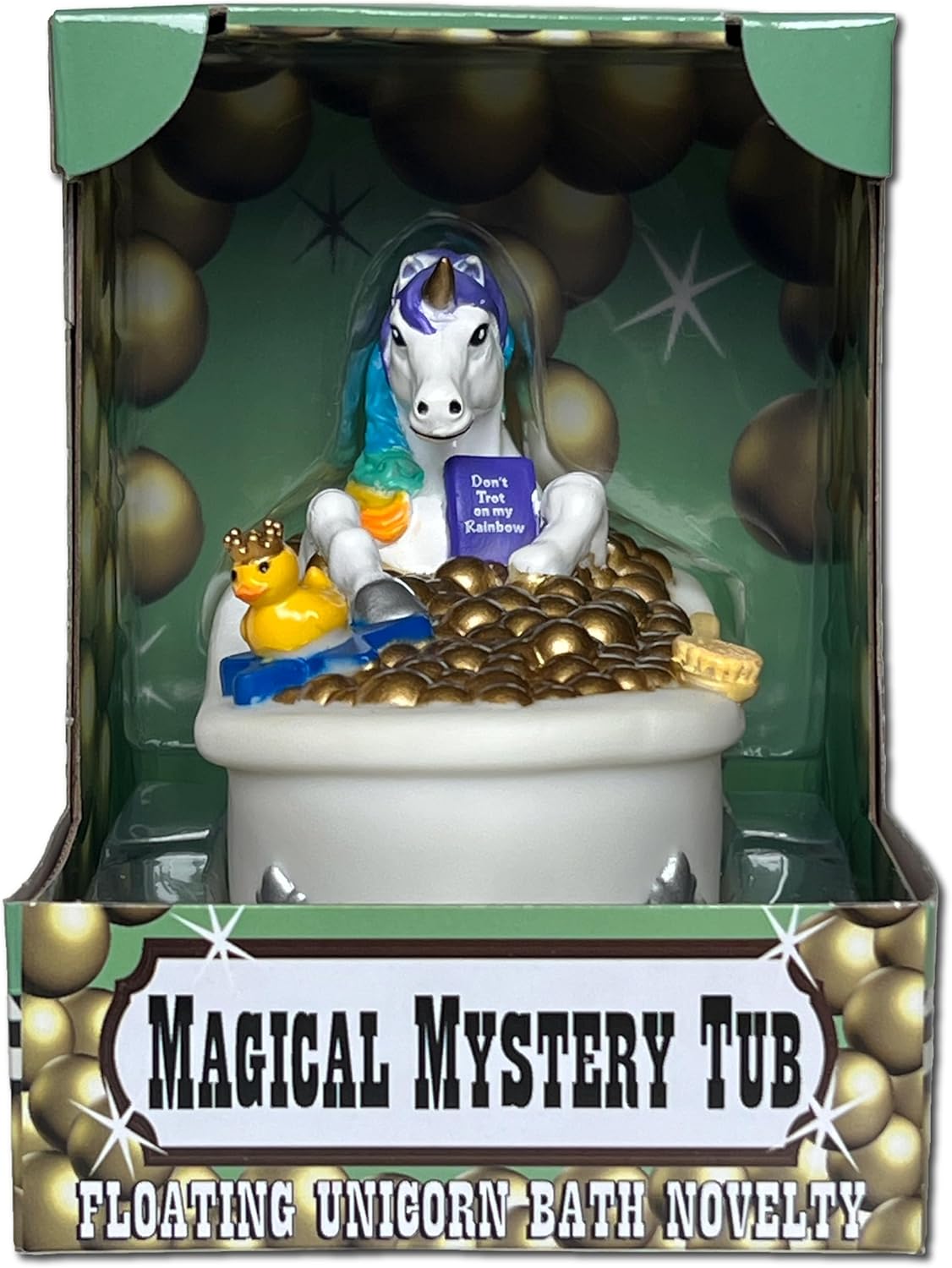 Magical Mystery Tub Floating Unicorn Bath Novelty - Perfect for Jeep Ducking Fun!