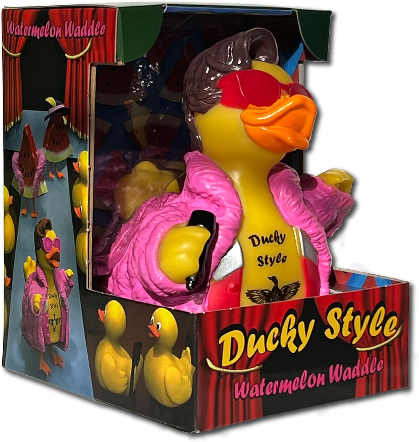 Ducky Style Watermelon Waddle Collectible Figure - Quirky and Fun!