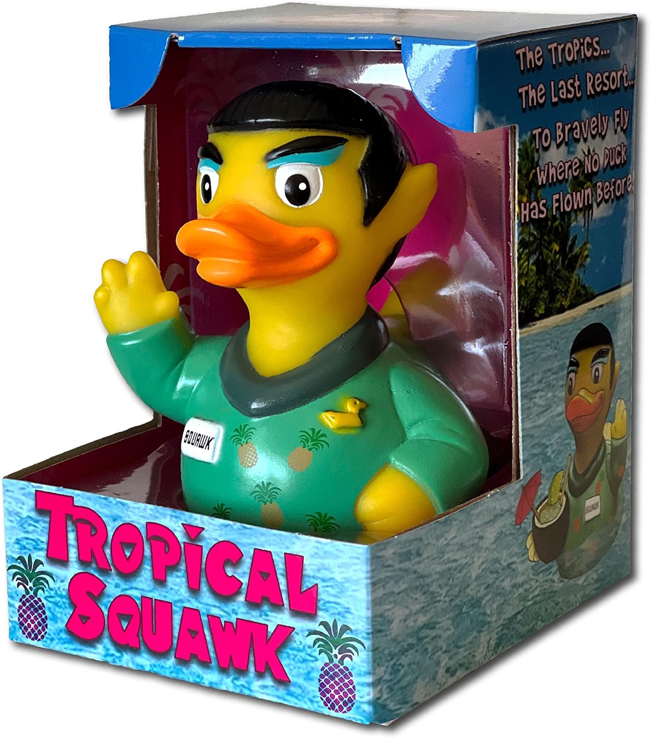 Tropical Squawk Rubber Duck