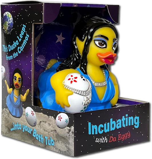 Incubating with Da Eggy Collectible Figurine - Fun and Quirky!