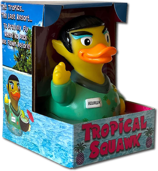 Tropical Squawk Rubber Duck
