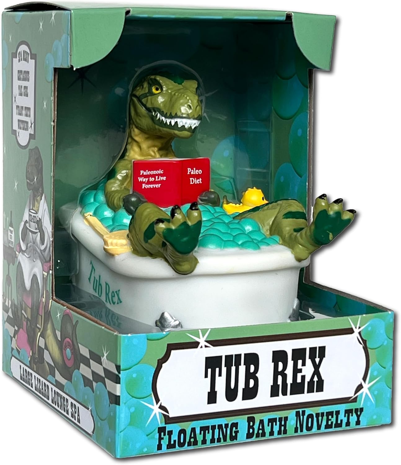 Tub Rex Floating Bath Novelty - Perfect for Jeep Ducking Fun!