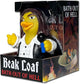 Beak Loaf "Bath Out of Hell" Rubber Duck CollectibleBeak Loaf "Bath Out of Hell" Rubber Duck Collectible