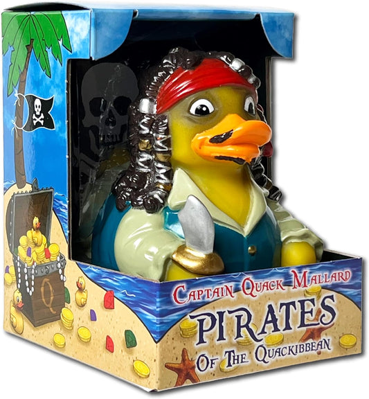 Captain Quack Mallard - Pirates of the Quackibbean Collectible Figurine