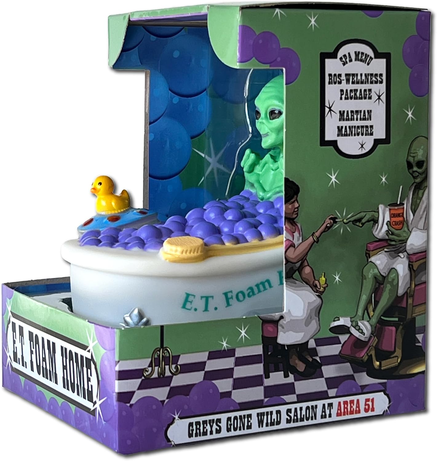E.T. Foam Home Bath Toy - Perfect for Jeep Ducking!