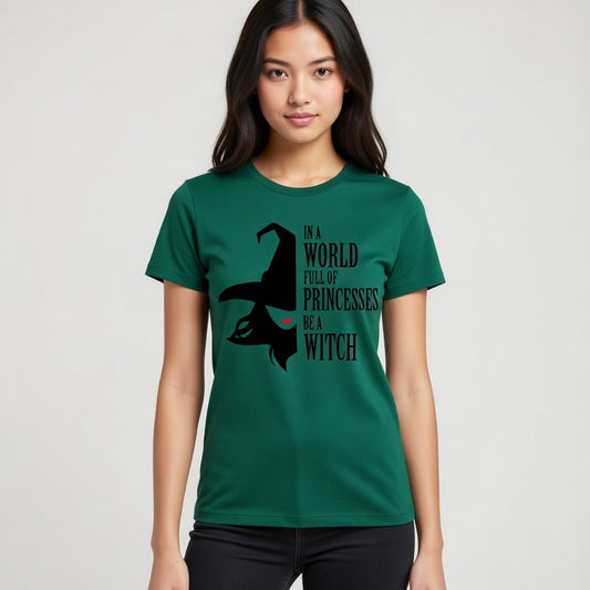 Be a Witch – Empowering Witch Silhouette Tee