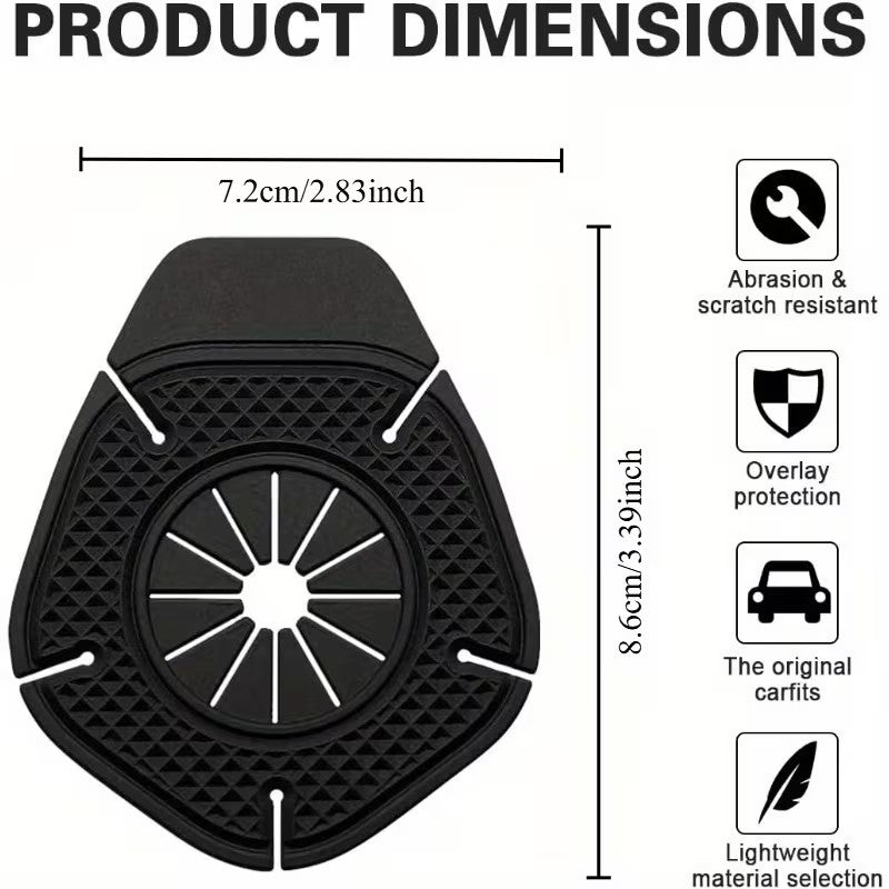 Car Wiper Base Cover – Scratch & Abrasion Resistant Overlay (Set of 2)