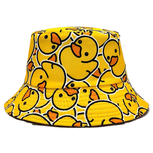 Rubber Duck Bucket Hat – Bright & Playful Duck‑Pattern Hat