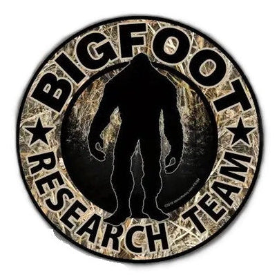 "Bigfoot Research Team Vinyl Decal - Join the Hunt! 🦶🌲"