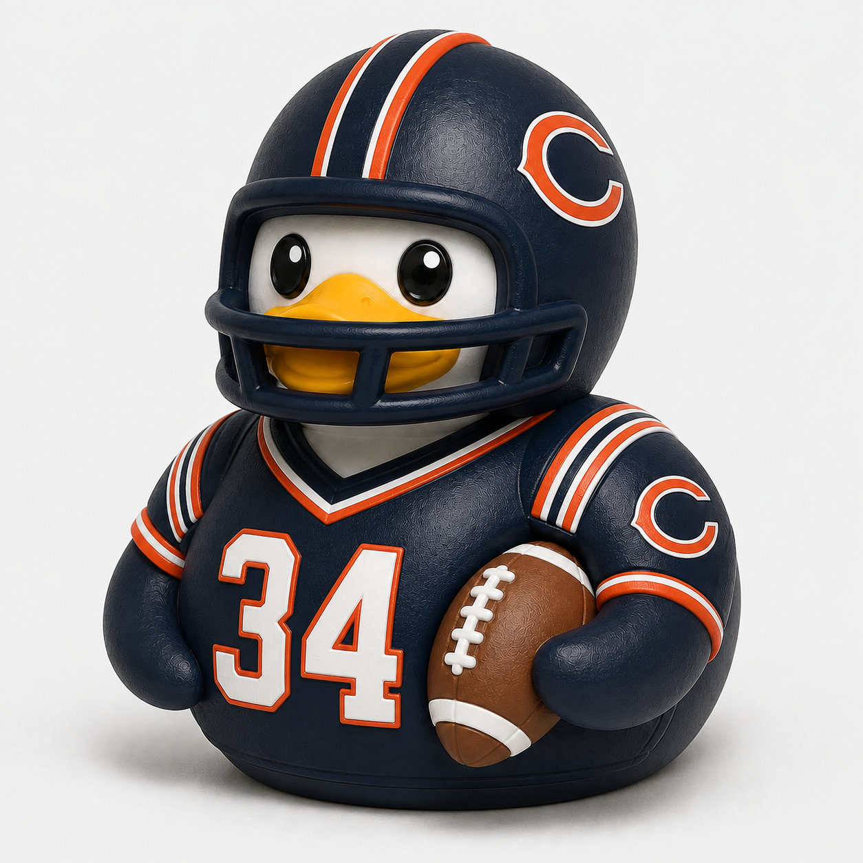 Football Duck – 3 oz 3D Printed Collectible