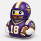 Football Duck – 3 oz 3D Printed Collectible