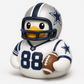 Football Duck – 3 oz 3D Printed Collectible