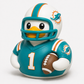 Football Duck – 3 oz 3D Printed Collectible