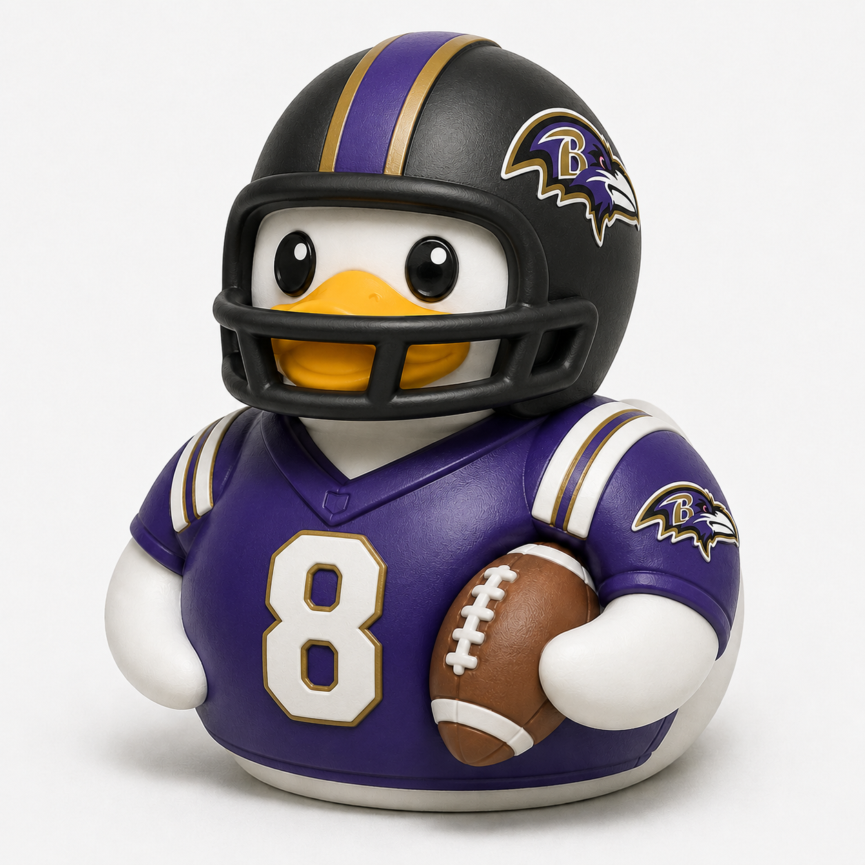 Football Duck – 3 oz 3D Printed Collectible