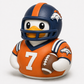 Football Duck – 3 oz 3D Printed Collectible
