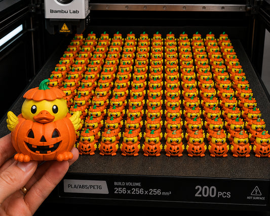 Pumpkin Patch Duck