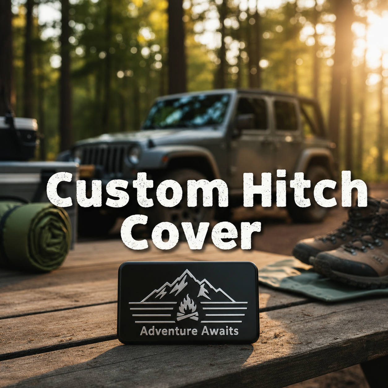 Custom Hitch Cover – 3D Printed