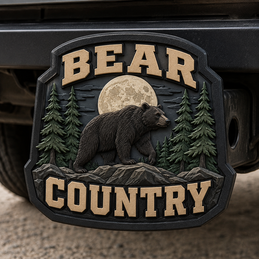 Bear Country Hitch Cover