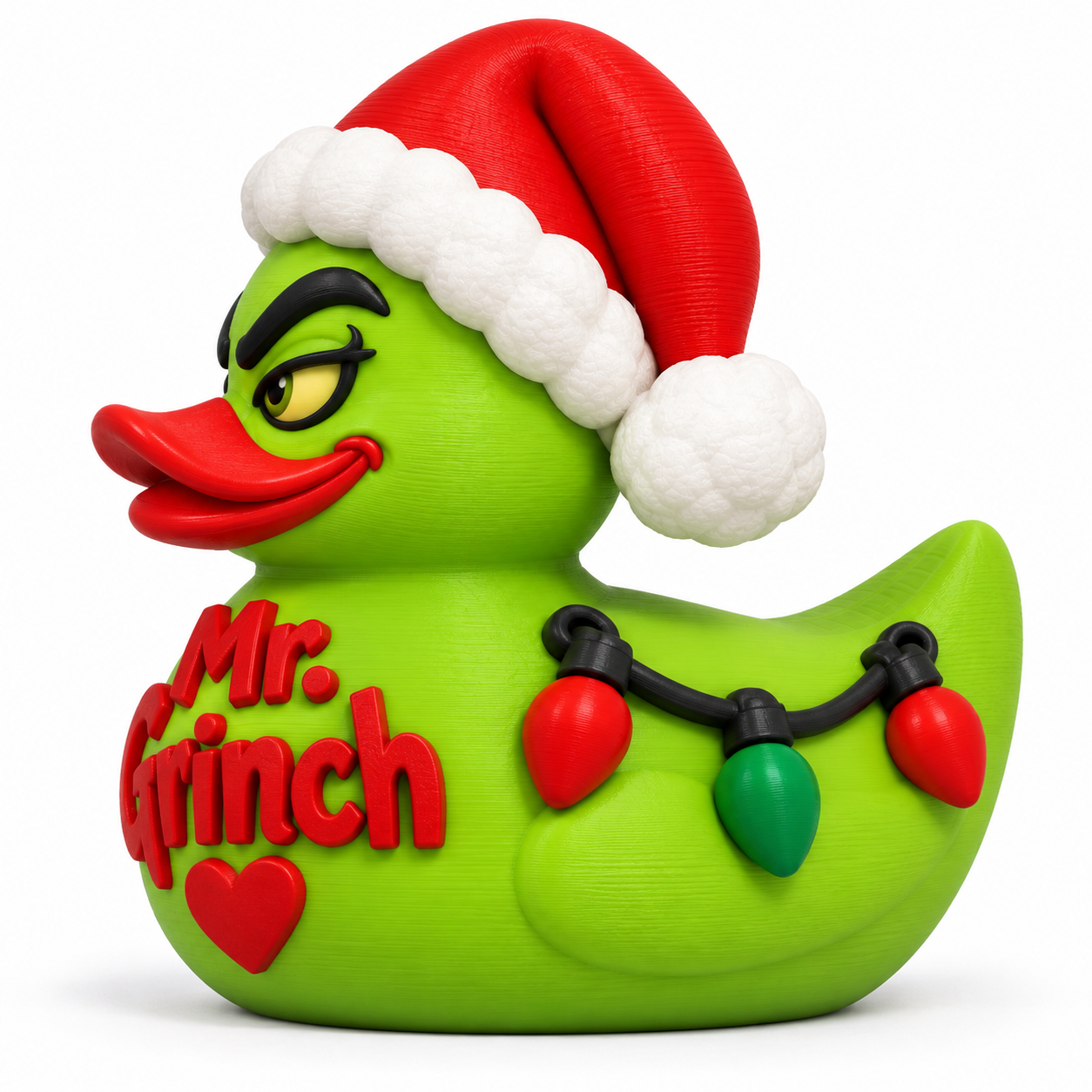 Mischievous Holiday Duck