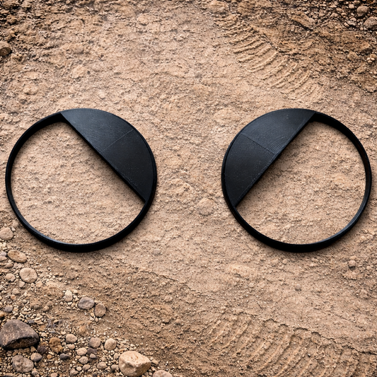 Angry Eyes Headlight Covers — 3D Printed for All Jeep Models 😠🛽