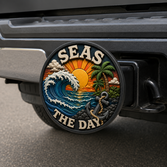 Seas the Day Hitch Cover