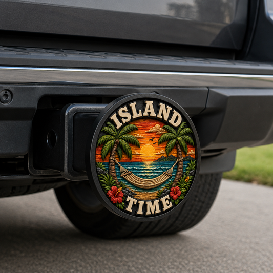 Island Time Hitch Cover