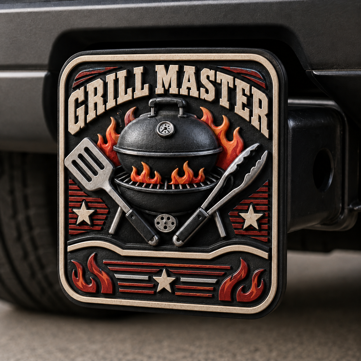 Grill Master Hitch Cover