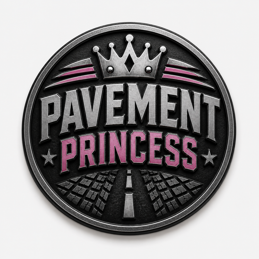 Pavement Princess Jeep Badge