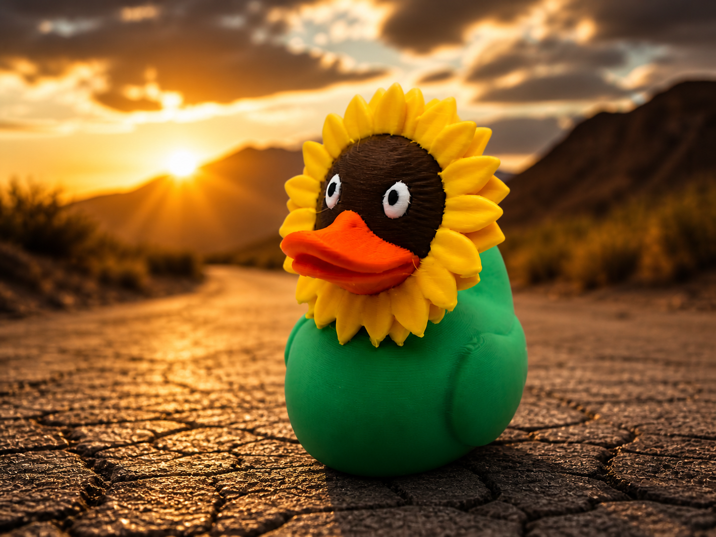Sunflower Duck