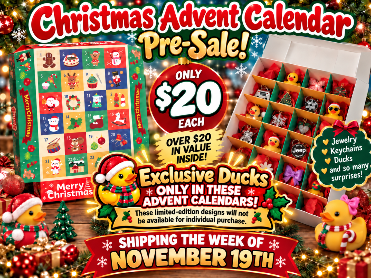 Christmas Advent Calendar – Pre-Sale