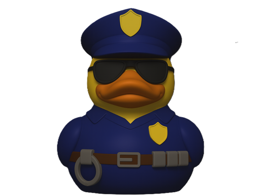 Officer Cool Rubber Duck