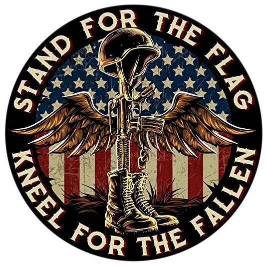 Patriotic Tribute Decal - Honor the Brave