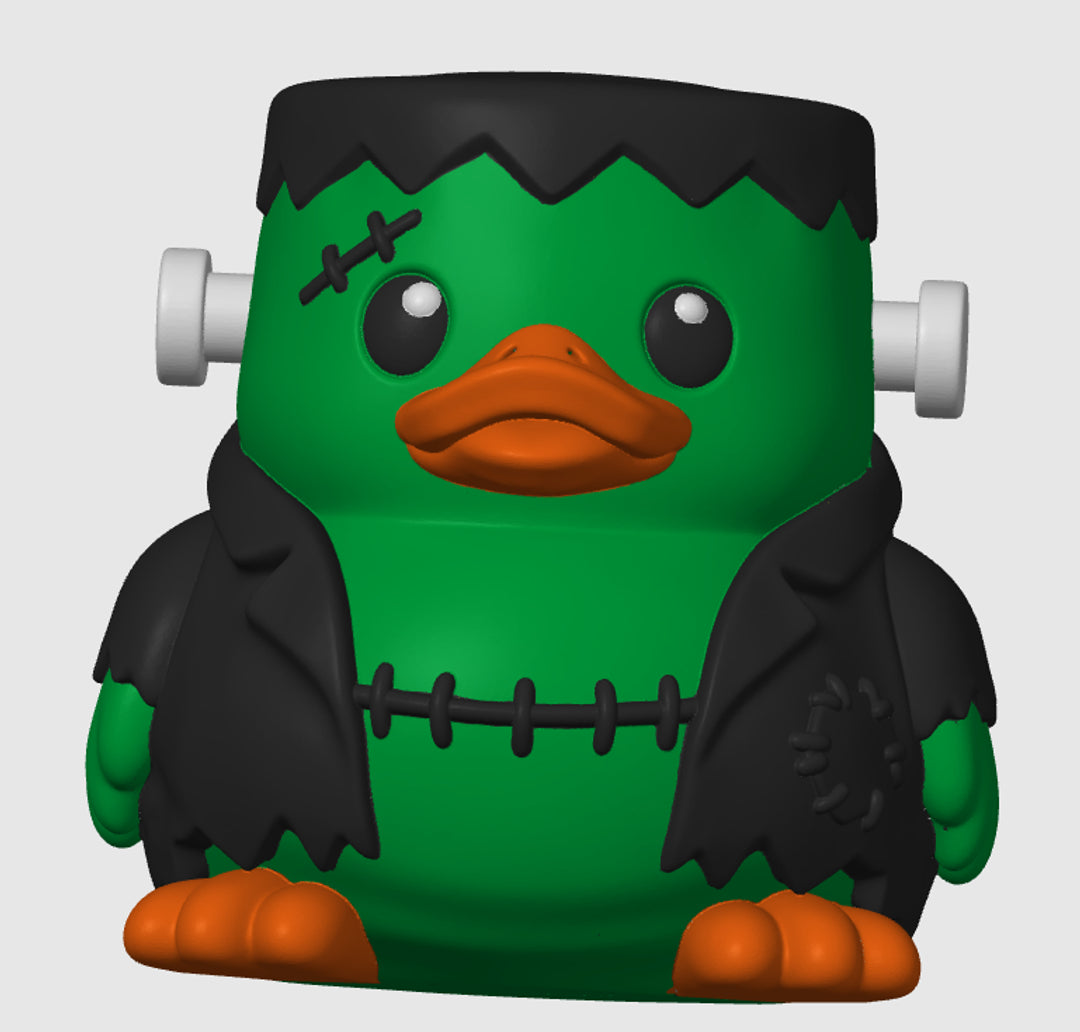 Green Bolt Monster Duck