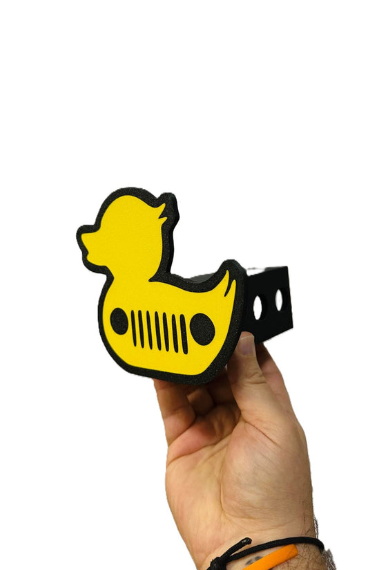 3D‑Printed Jeep‑Style Duck Hitch Cover – Fun Automotive Accessory