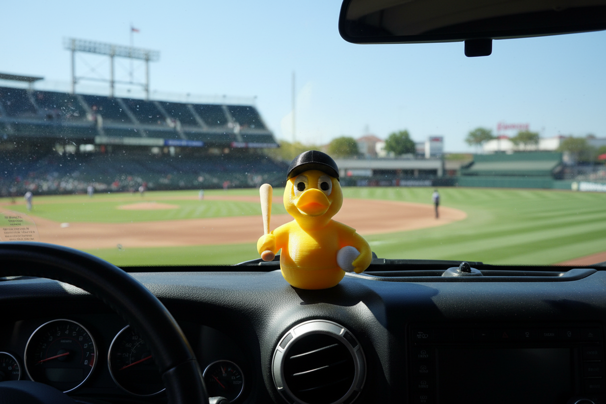 Baseball Duck – Home‑Run Quacker Collectible