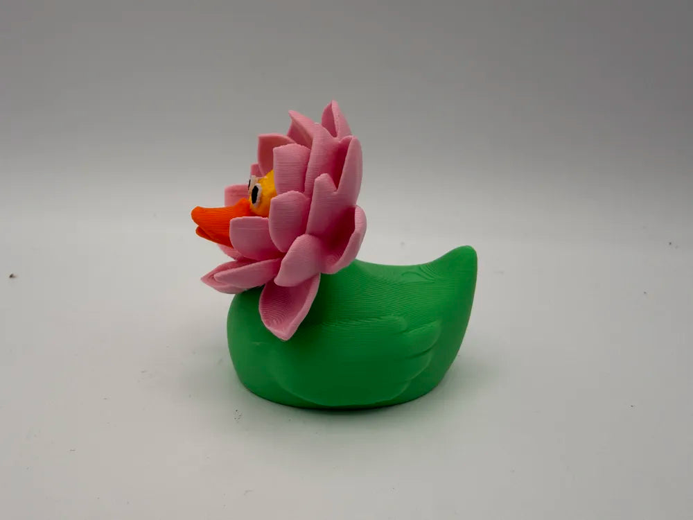 Lotus Flower Rubber Duck