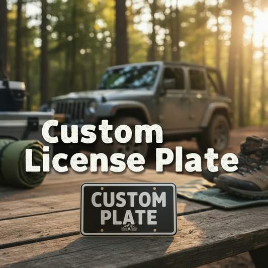 Custom License Plate