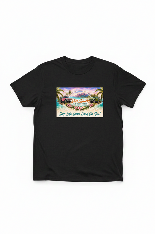 Dirt, Ducks & Doohickies Logo Tee