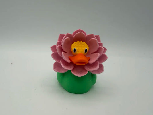 Lotus Flower Rubber Duck