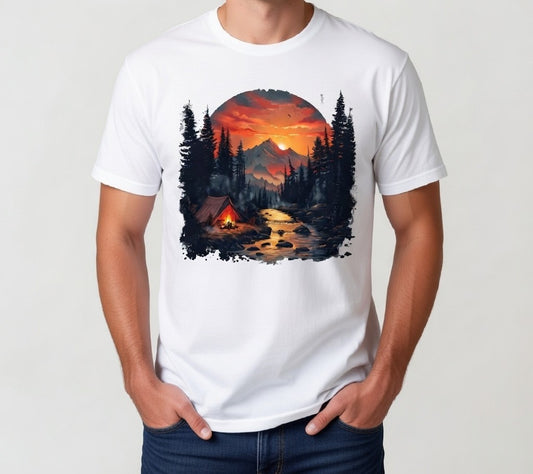 Sunset Mountain Camp – Wilderness Adventure Tee