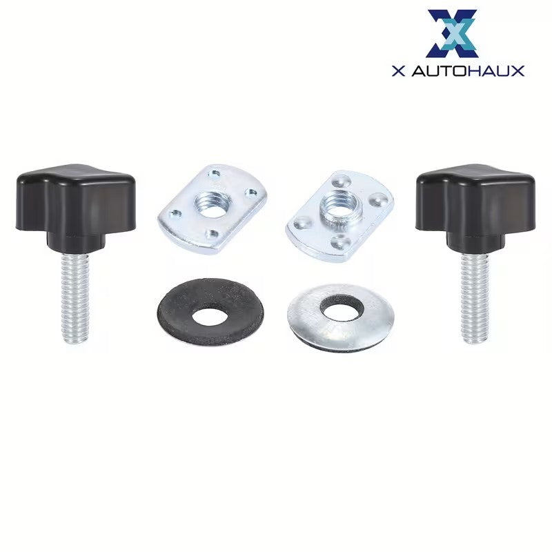 Hardtop Bolts Screws Quick Removal Fastener Thumb Screw Nut Kit for Wrangler YJ TJ JK JL Unlimited Sahara Rubicon