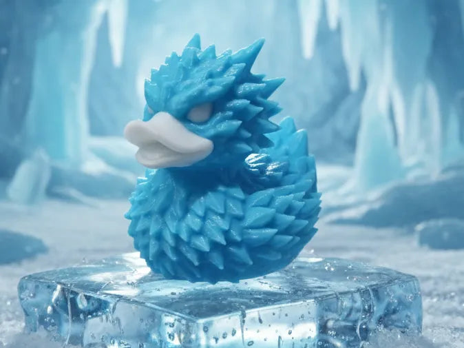 Ice Dragon Rubber Duck — Jeep Ducking Accessory