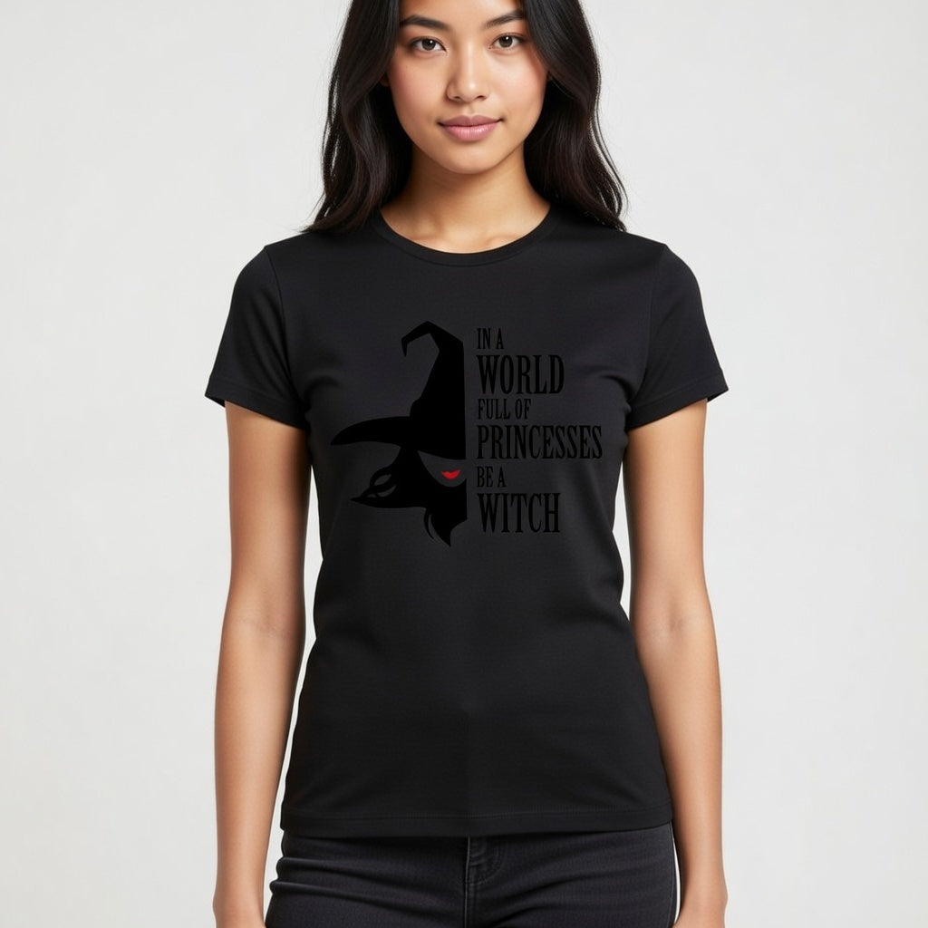 Be a Witch – Empowering Witch Silhouette Tee