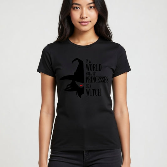 Be a Witch – Empowering Witch Silhouette Tee